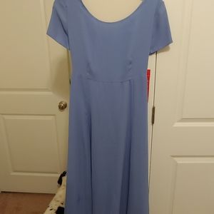 Ladies blue dress